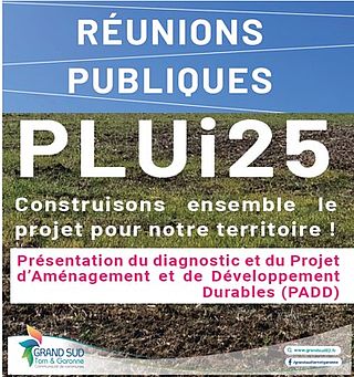 REUNIONS PUBLIQUES PLUI